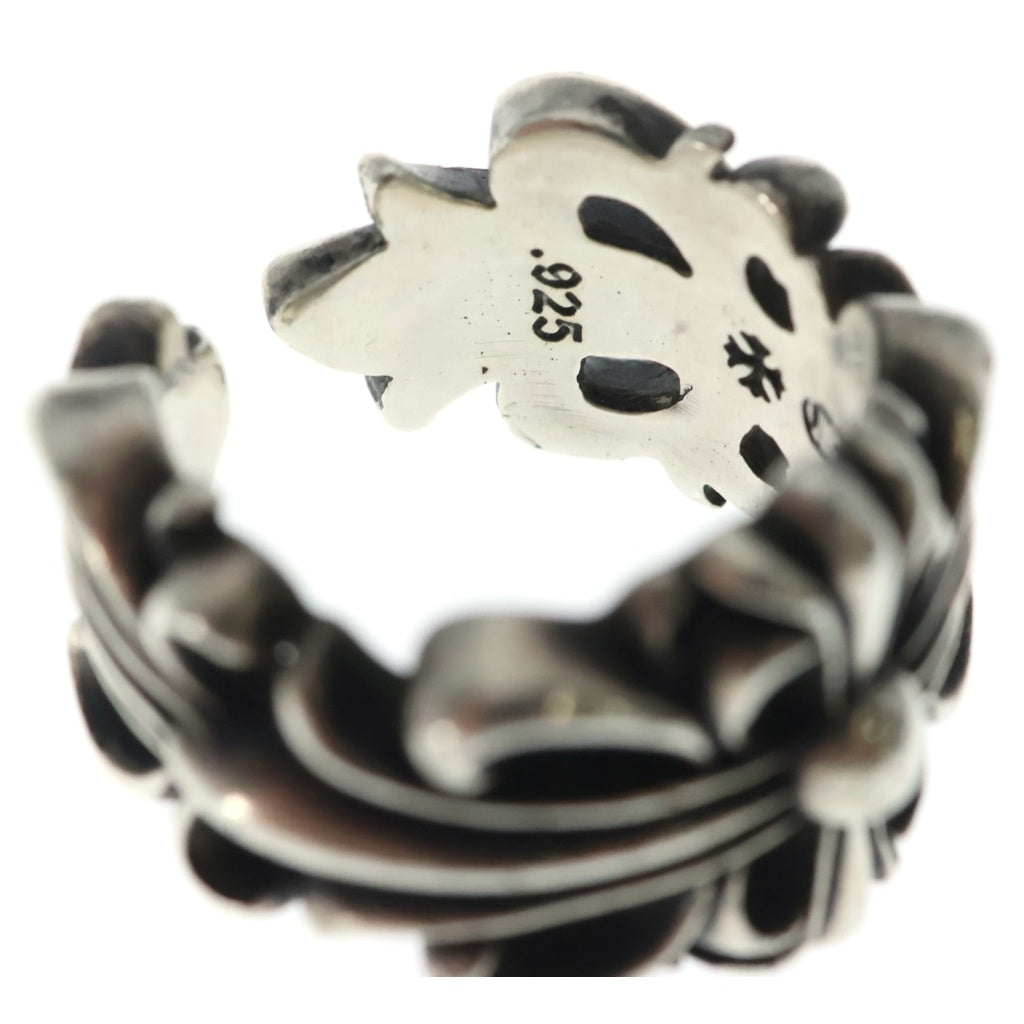 CHROME HEARTS(クロムハーツ) DBL FLRL CRS ダブルフローラルクロス リング シルバー BCA390