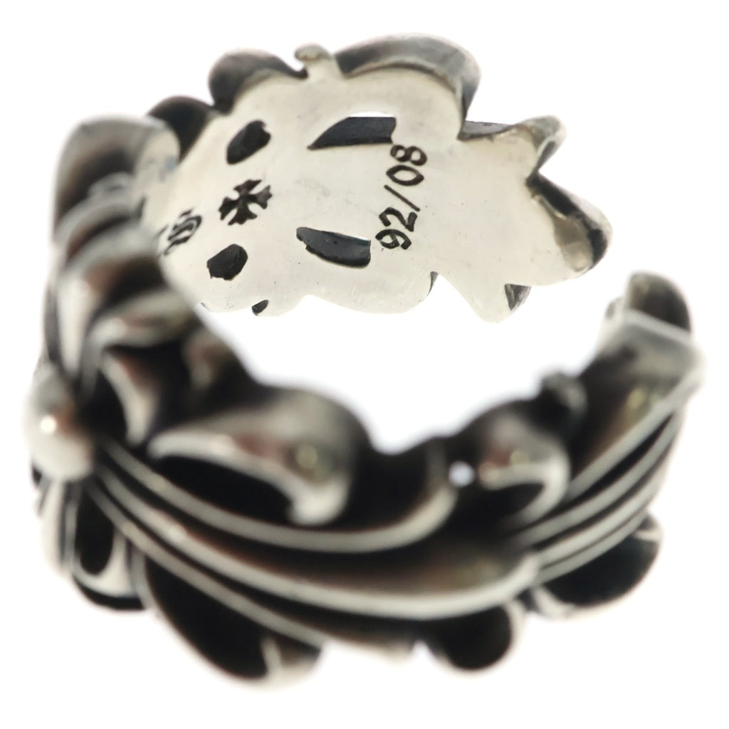 CHROME HEARTS(クロムハーツ) DBL FLRL CRS ダブルフローラルクロス リング シルバー BCA390