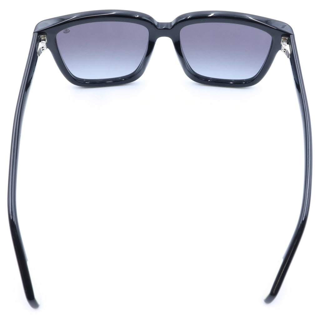MONCLER(モンクレール) Clasico スクエアフレーム カラーレンズ サングラス メガネ 眼鏡 アイウェア ブラック ME6026F