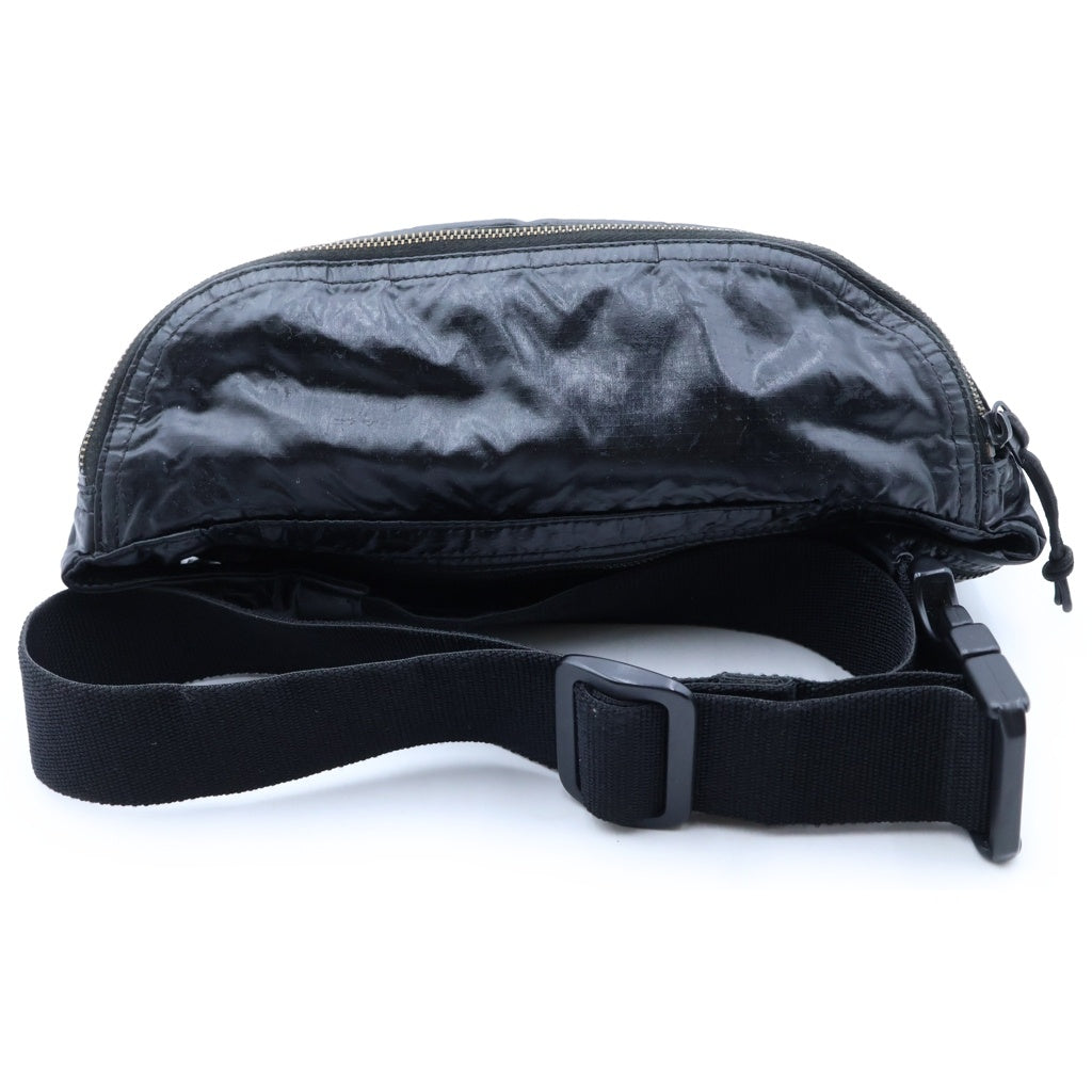 SAINT LAURENT PARIS(サンローランパリ) NUXX ヌックス ウエストバッグ ボディバッグ ショルダーバッグ ブラック ポリエステル 581375