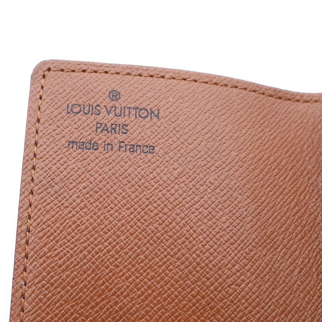 LOUIS VUITTON(ルイヴィトン) モノグラム ポルトカルト クレディプレッシオ PVC レザー カードケース ブラウン M60937