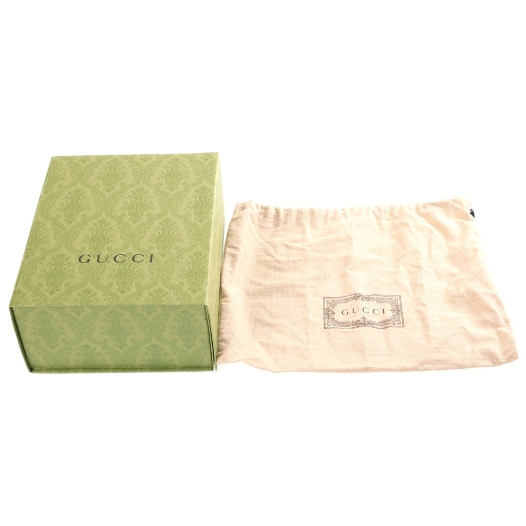 GUCCI(グッチ) GGマーモント チェーンショルダーバッグ ブラック レザー 447632 シルバー金具 レディース