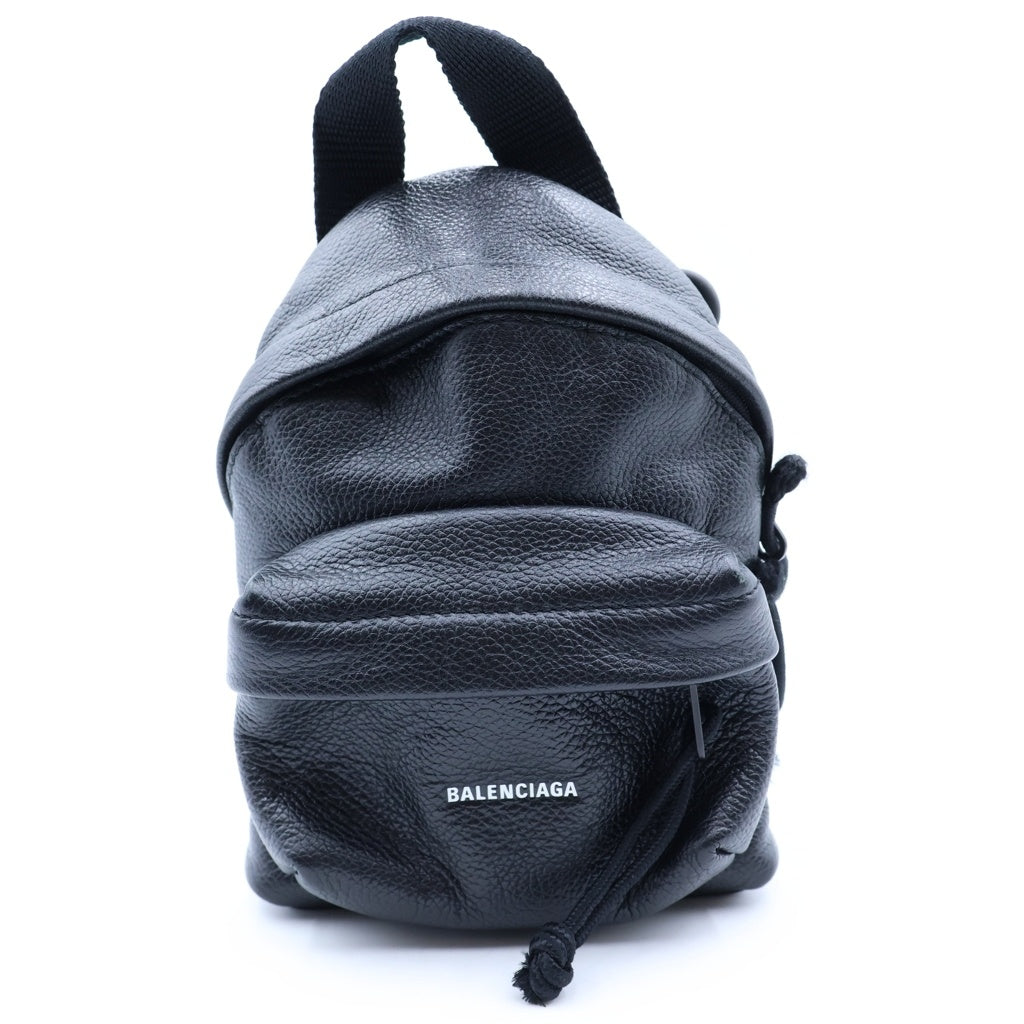 BALENCIAGA(バレンシアガ) エクスプローラー ミニバックパック クロスボディ 2wayショルダー レザー ブラック 656060