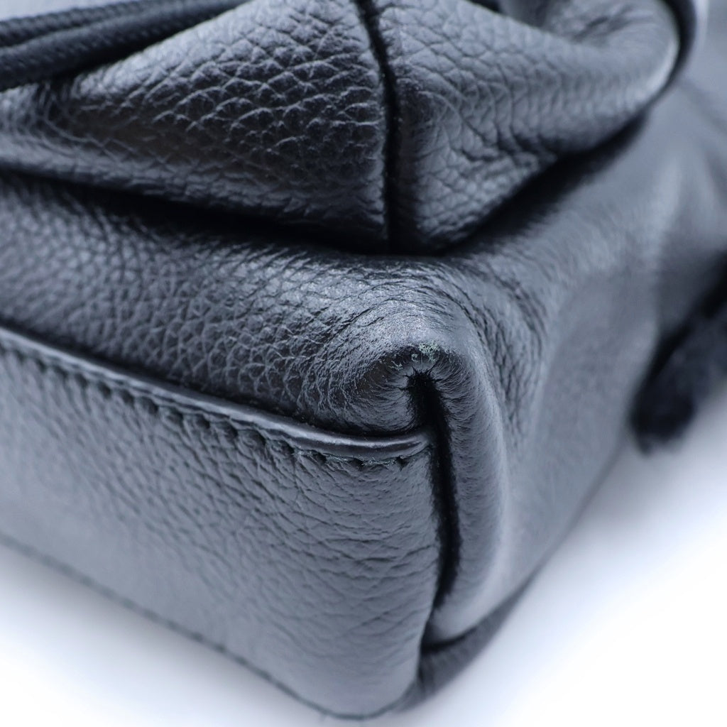 BALENCIAGA(バレンシアガ) エクスプローラー ミニバックパック クロスボディ 2wayショルダー レザー ブラック 656060