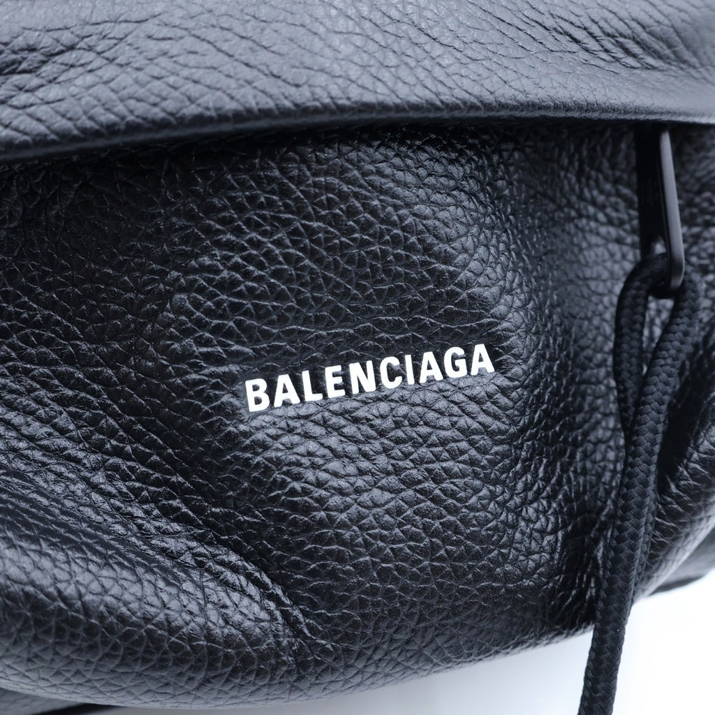 BALENCIAGA(バレンシアガ) エクスプローラー ミニバックパック クロスボディ 2wayショルダー レザー ブラック 656060