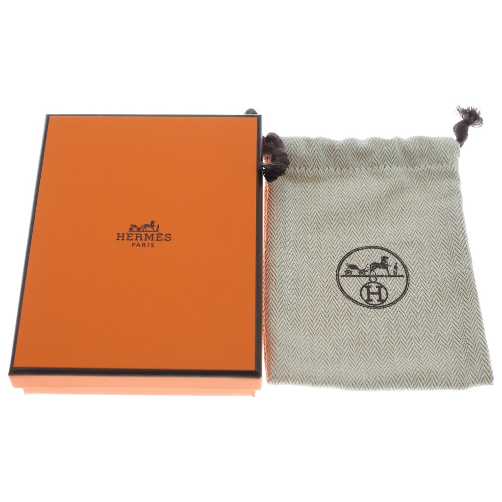 HERMES(エルメス) ミニ ポップアッシュ H ネックレス マロングラッセ×ロカバール メタル レディース