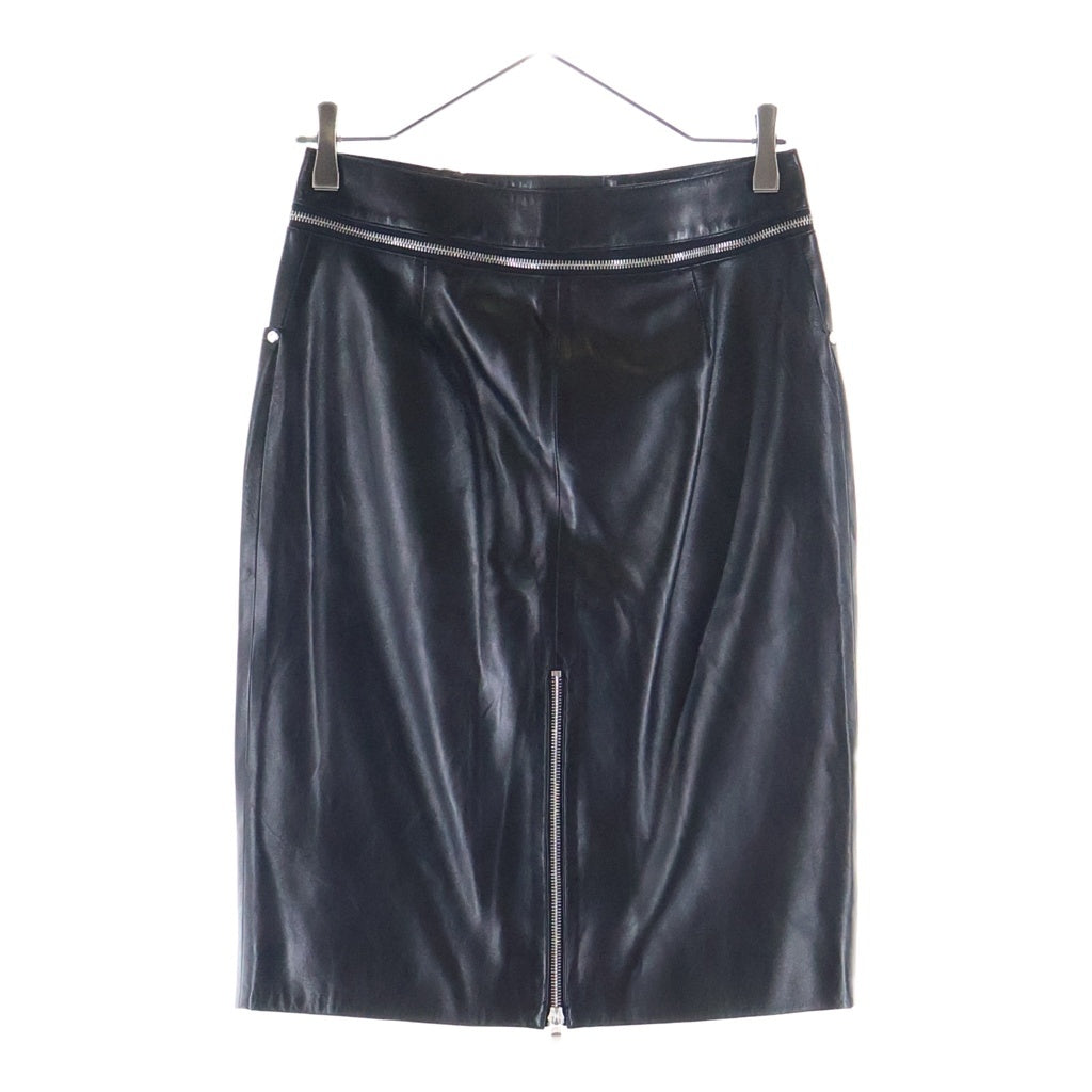 CELINE(セリーヌ) ■レザースカート ブラック #36 レディース