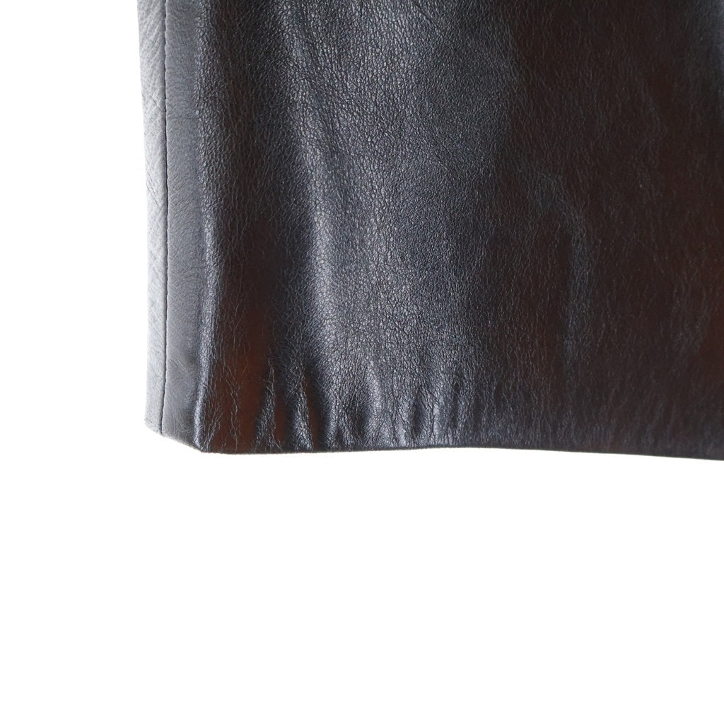 CELINE(セリーヌ) ■レザースカート ブラック #36 レディース