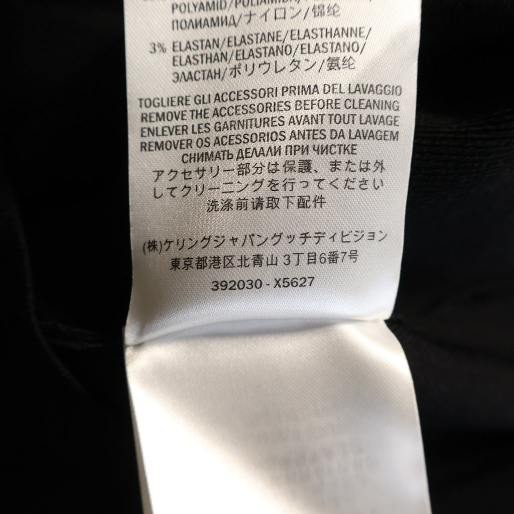 GUCCI(グッチ) ■ラインストーンバックル ノースリーブドレス ブラック #XS レディース