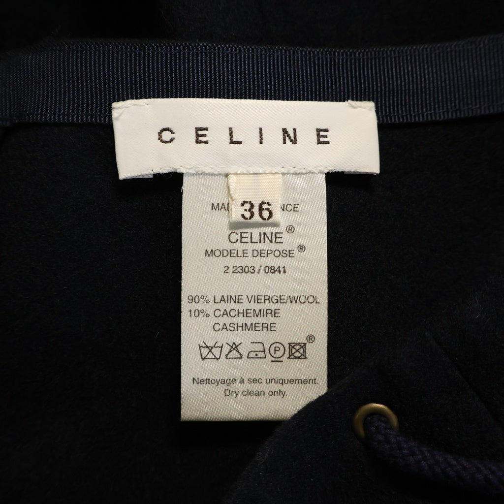 CELINE(セリーヌ) ■ウール スカート ネイビー #36 レディース