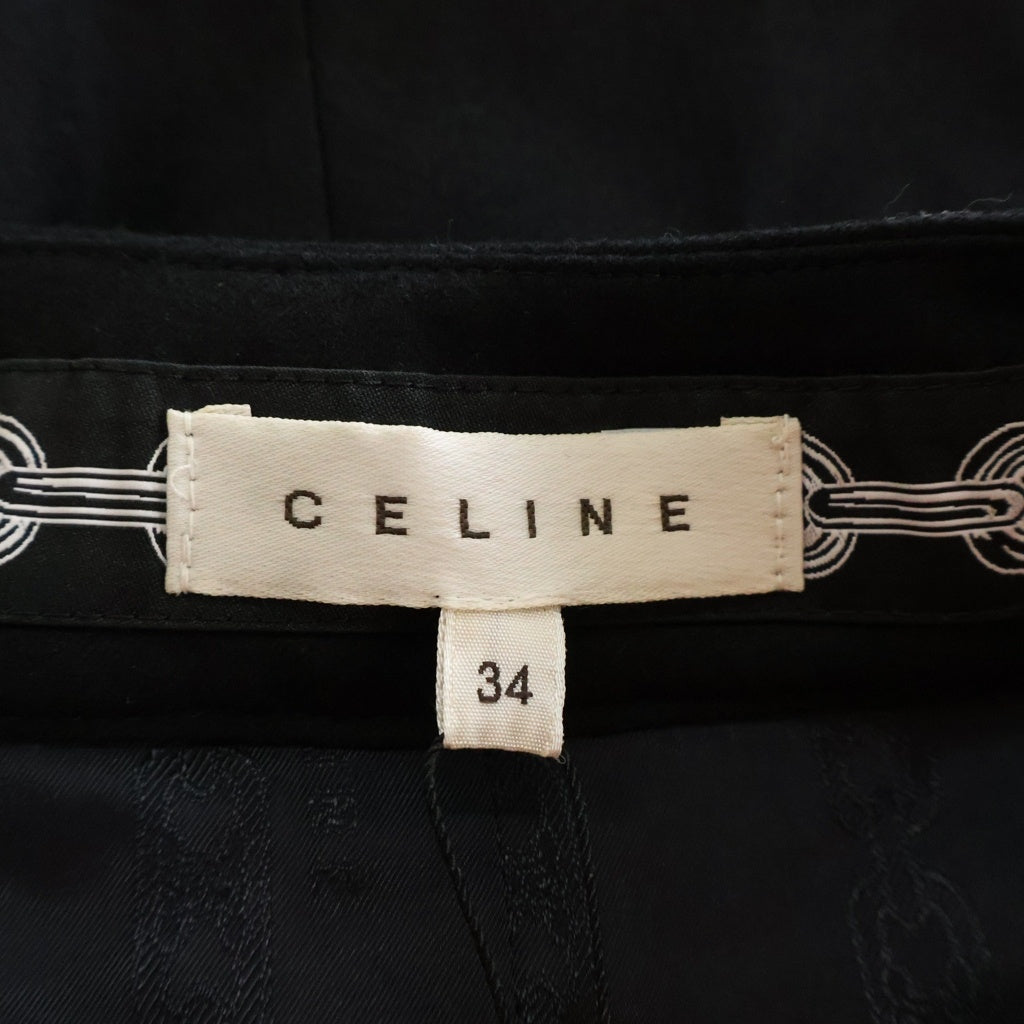 CELINE(セリーヌ) ■ウール スカート ブラック #34 レディース