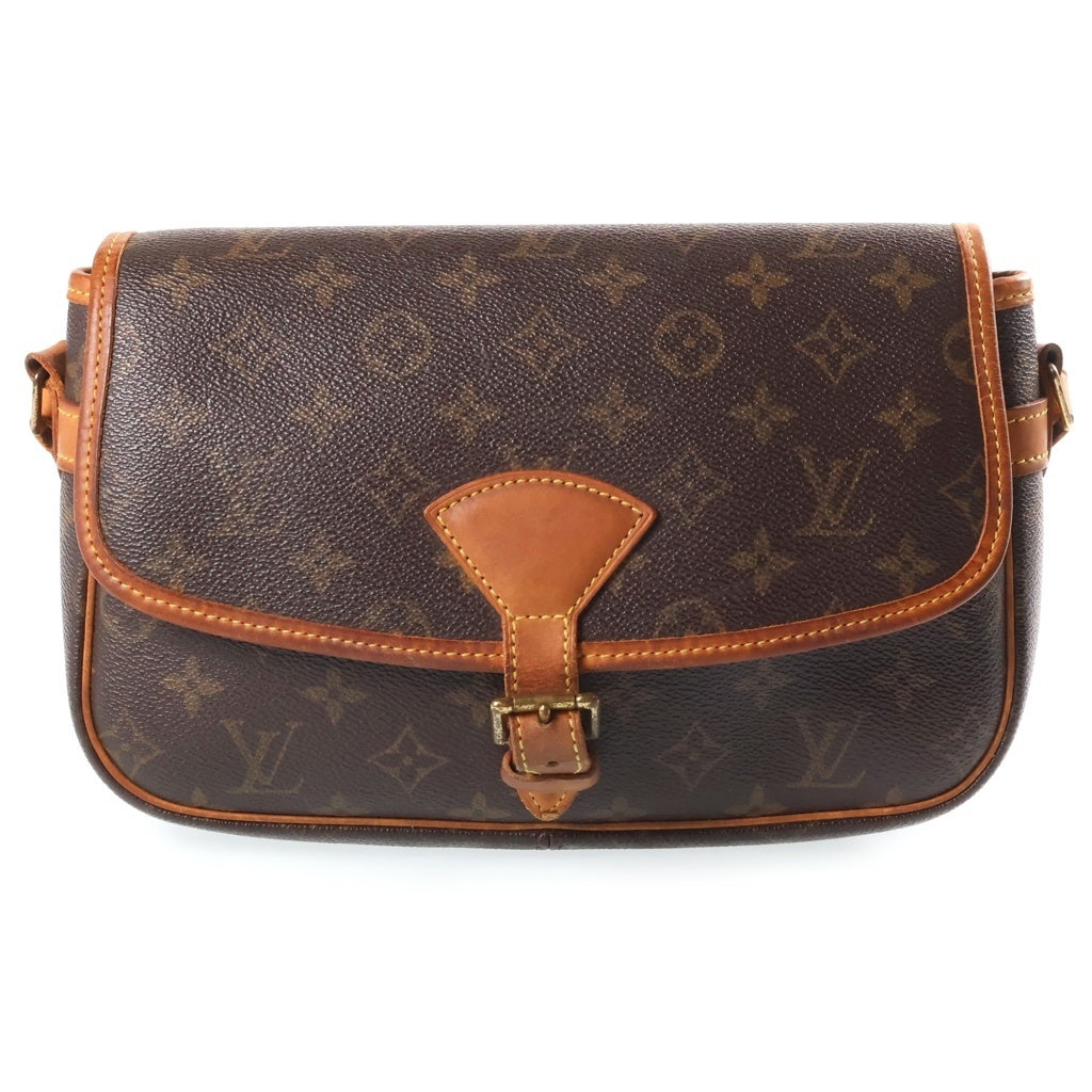 LOUIS VUITTON(ルイヴィトン) モノグラム ソローニュ PVC レザー ショルダーバッグ ブラウン M42250 レディース