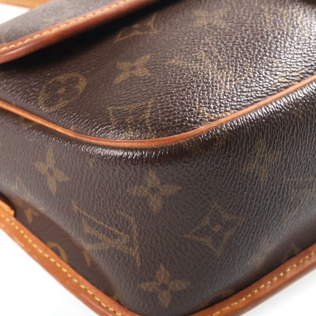 LOUIS VUITTON(ルイヴィトン) モノグラム ソローニュ PVC レザー ショルダーバッグ ブラウン M42250 レディース