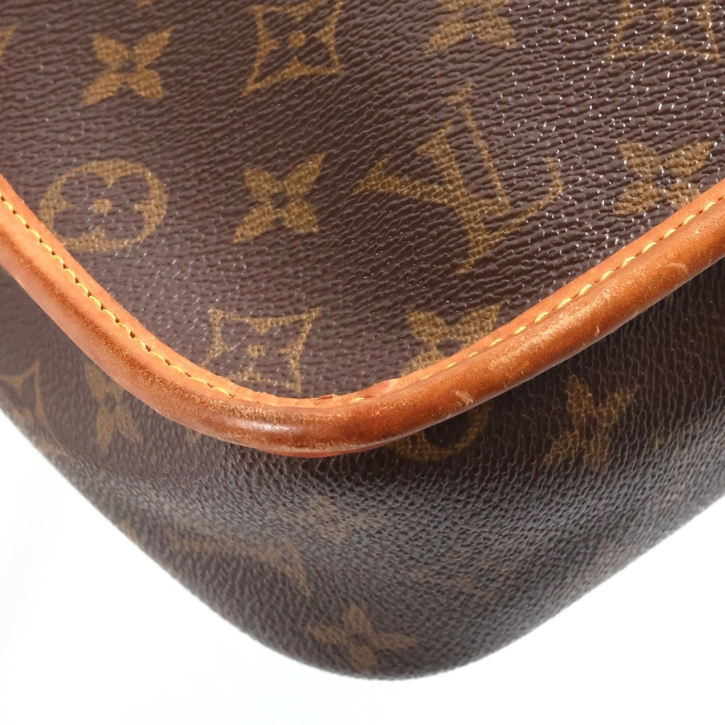 LOUIS VUITTON(ルイヴィトン) モノグラム ソローニュ PVC レザー ショルダーバッグ ブラウン M42250 レディース
