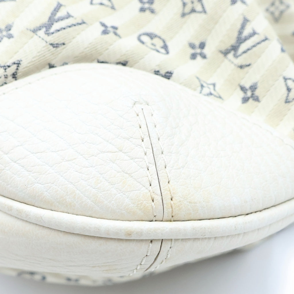 LOUIS VUITTON(ルイヴィトン) モノグラムミニラン マリナPM キャンバス レザー 2WAY ハンド ショルダー バッグ ゴールド金具 アイボリー M95494 レディース
