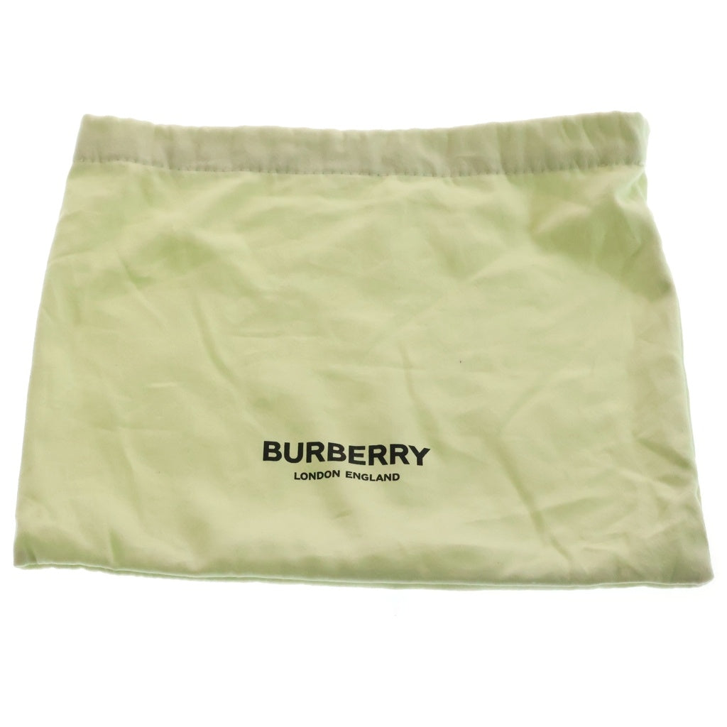 BURBERRY(バーバリー) ノバチェック マッケン レザー キャンバス チェーン ショルダーバッグ ゴールド金具 ブラウン レディース