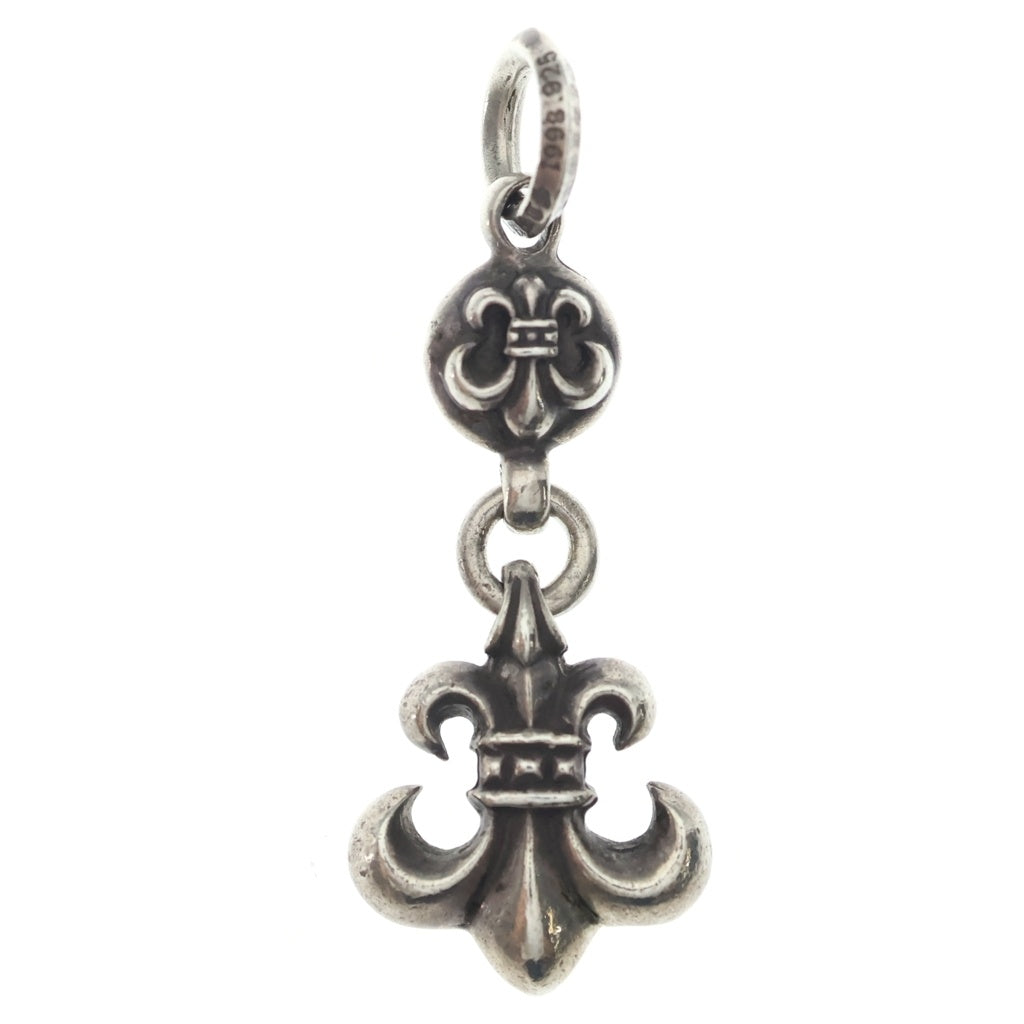 CHROME HEARTS(クロムハーツ) 1BALL BS FLEUR 1ボールBSフレアチャーム ペンダントトップ シルバー BCA198