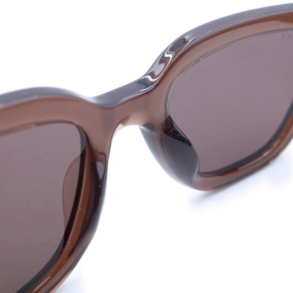GUCCI(グッチ) キャットアイフレーム インターロッキングG テンプル カラーレンズ サングラス ブラウン GG1578S