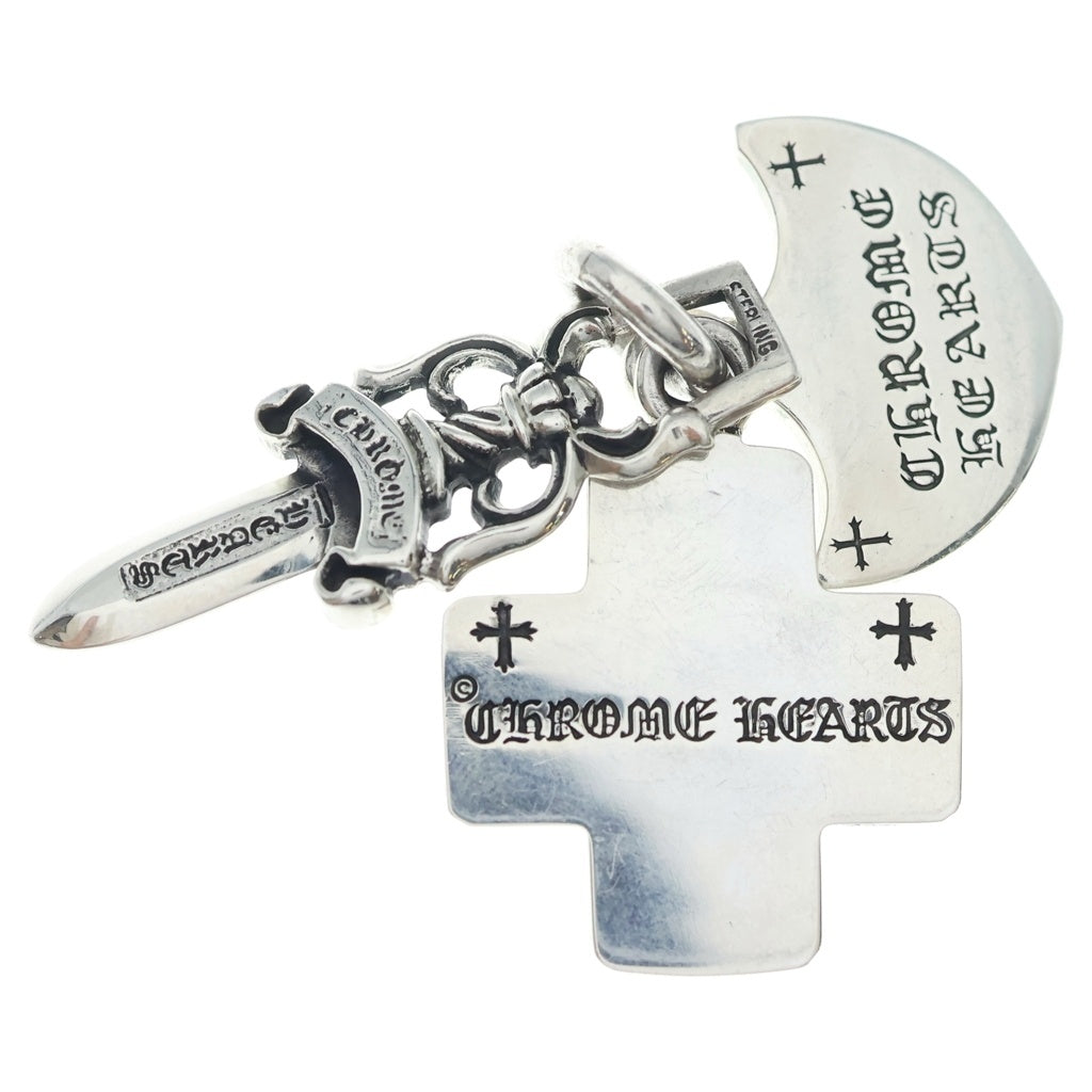 CHROME HEARTS(クロムハーツ) 3TRINKETS 3トリンケッツ ペンダントトップ シルバー BCA202