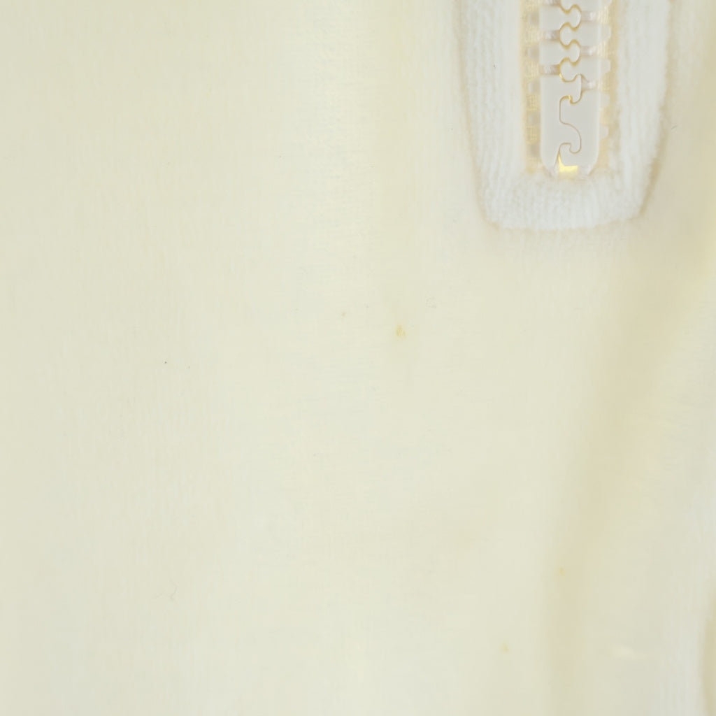 LOUIS VUITTON(ルイヴィトン) 19SS ベロア マルチポケット ハーフジップブルゾン ハーフジップスウェット アイボリー #XS RM191 JZA HGY82W