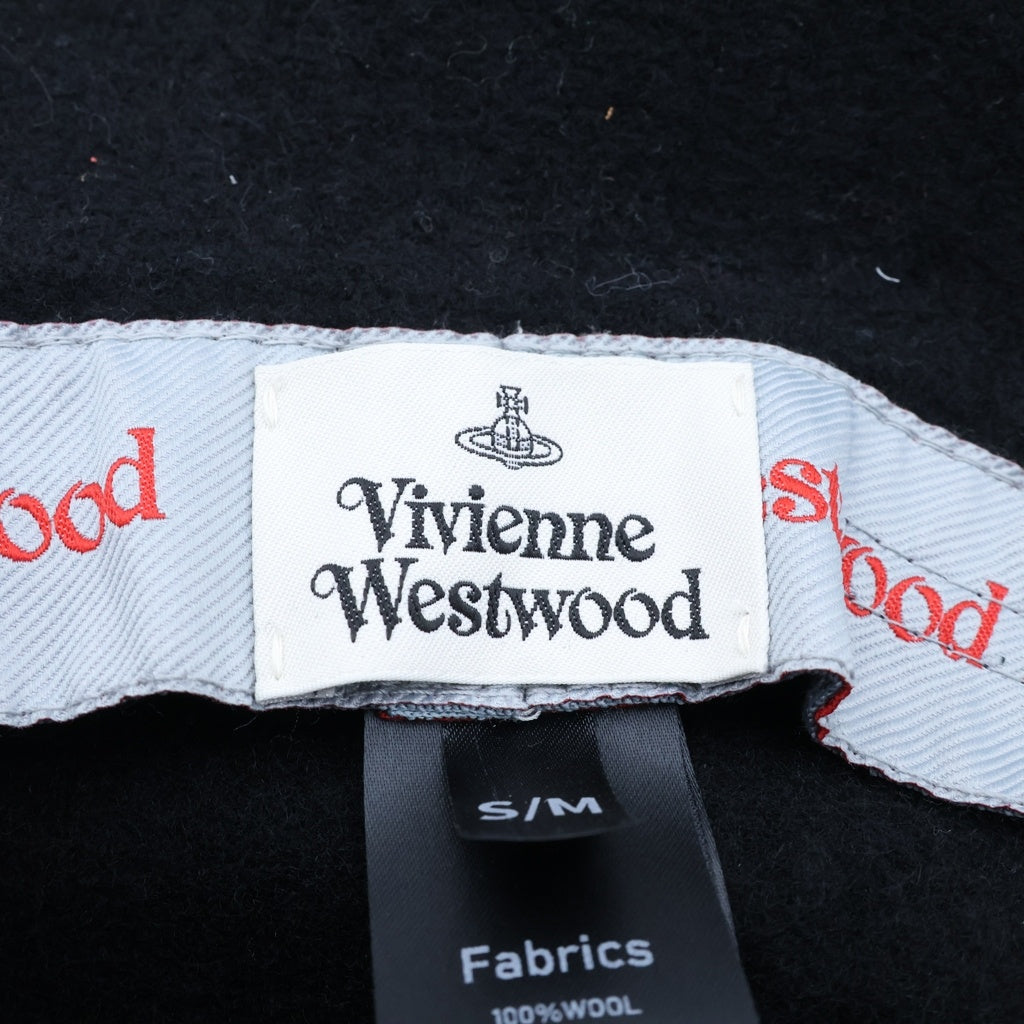 Vivienne Westwood(ヴィヴィアンウエストウッド) ■ハンチング ベレー帽 オーブ S/M 8102002A