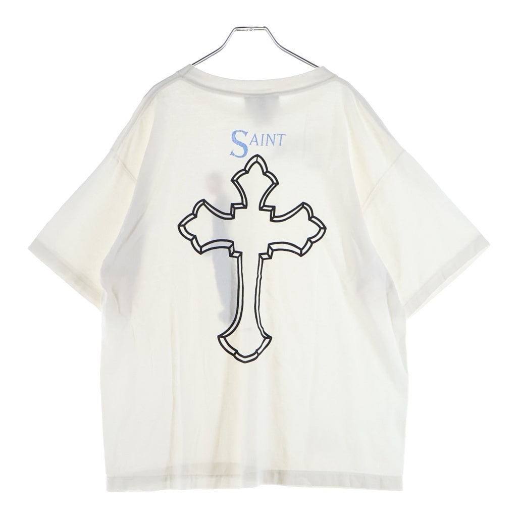 SAINT MICHAEL(セントマイケル) 2PC_SS TEE 2PAC 半袖Tシャツ カットソー ホワイト #L SM-HR8-0000-C15