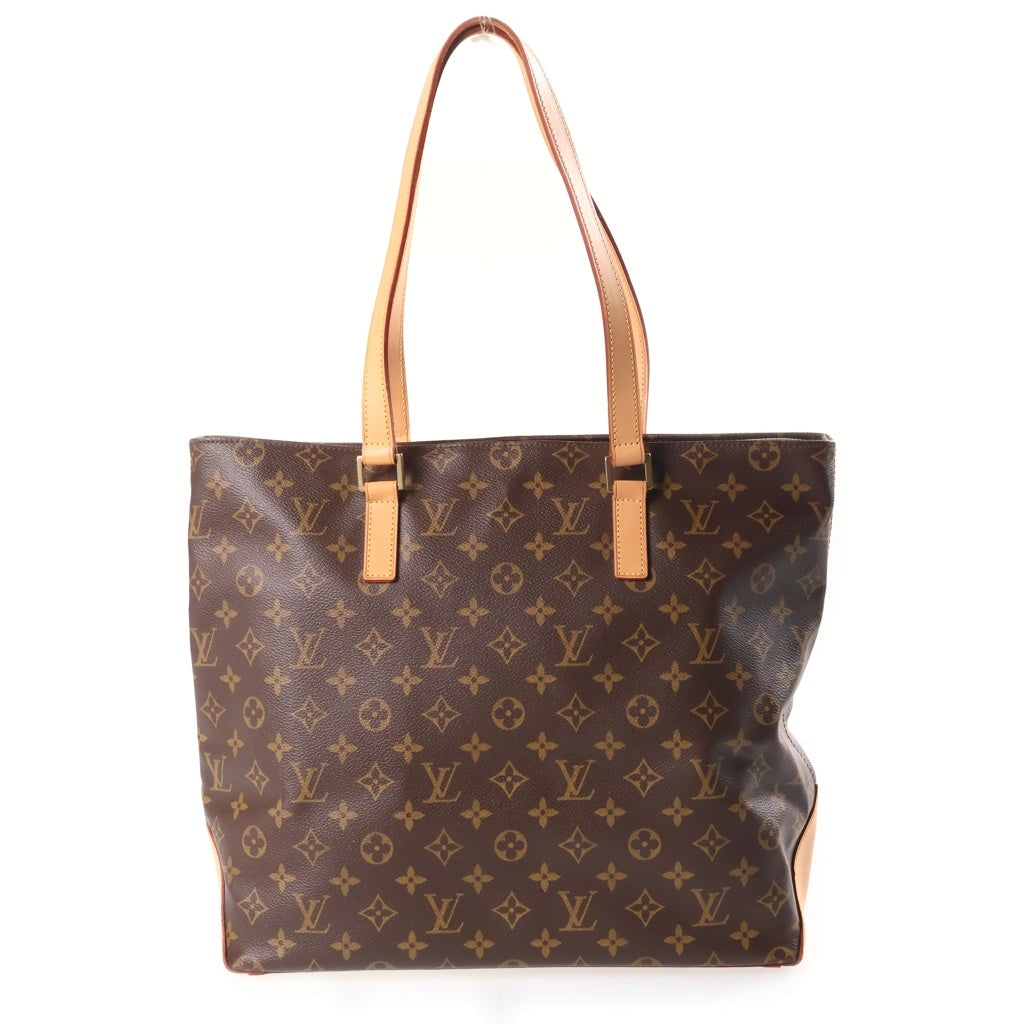 LOUIS VUITTON(ルイヴィトン) モノグラム カバ メゾ ハンドバッグ ブラウン PVCレザー M51151 レディース