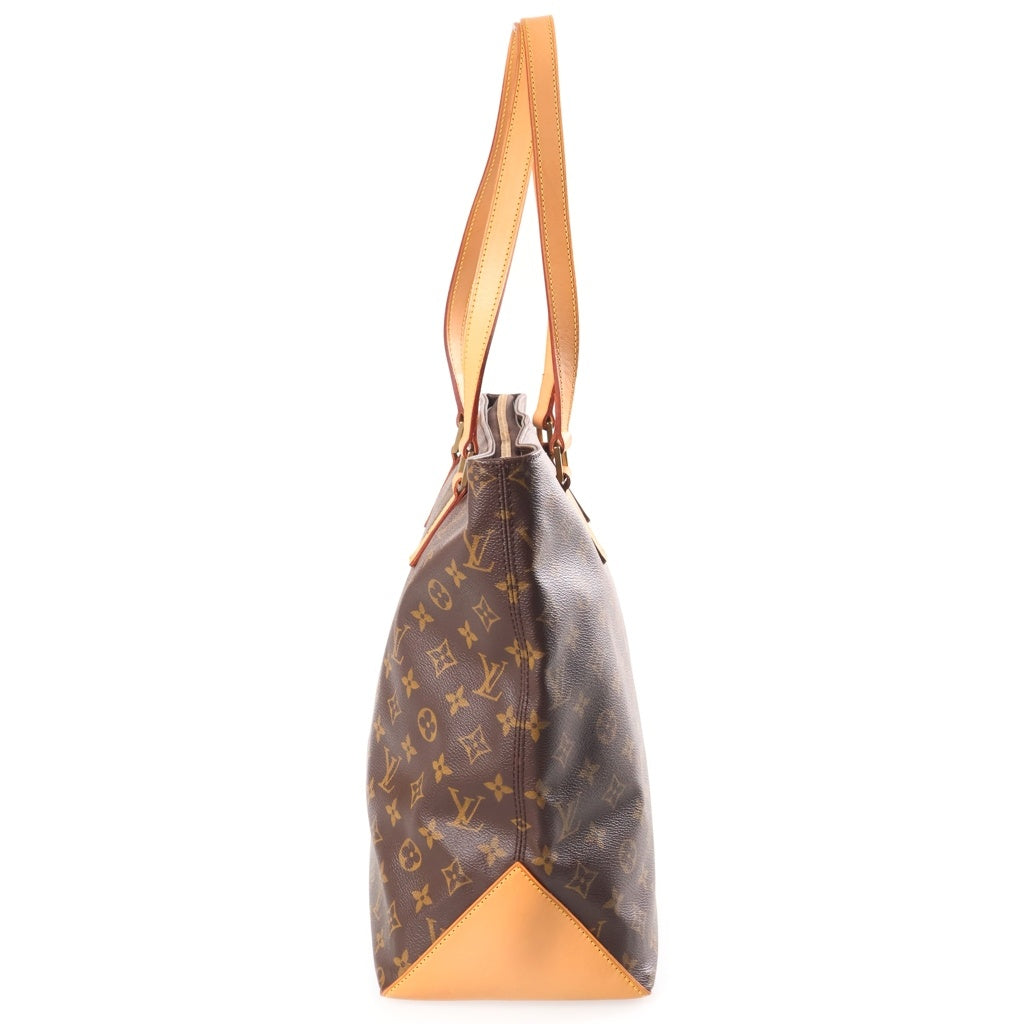 LOUIS VUITTON(ルイヴィトン) モノグラム カバ メゾ ハンドバッグ ブラウン PVCレザー M51151 レディース