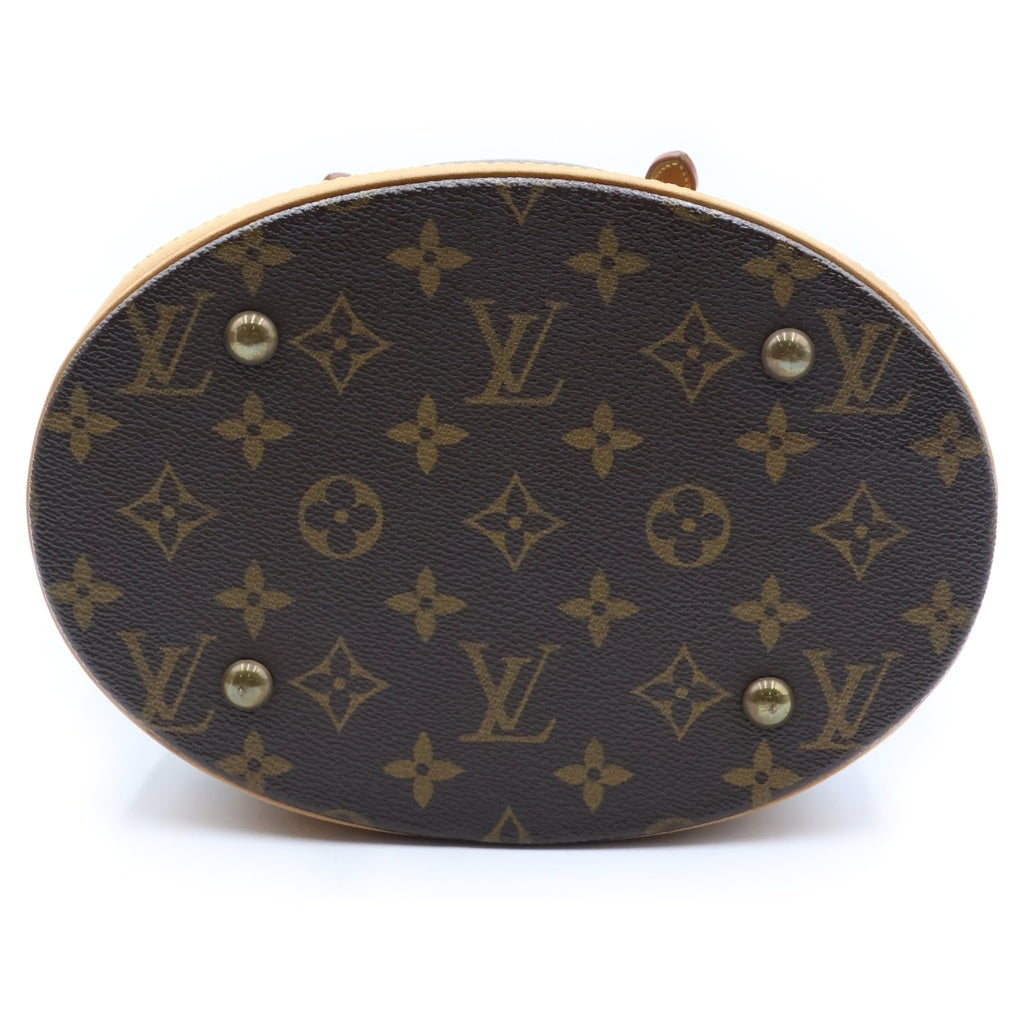 LOUIS VUITTON(ルイヴィトン) モノグラム バケット ハンドバッグ ブラウン PVCレザー M42238 レディース