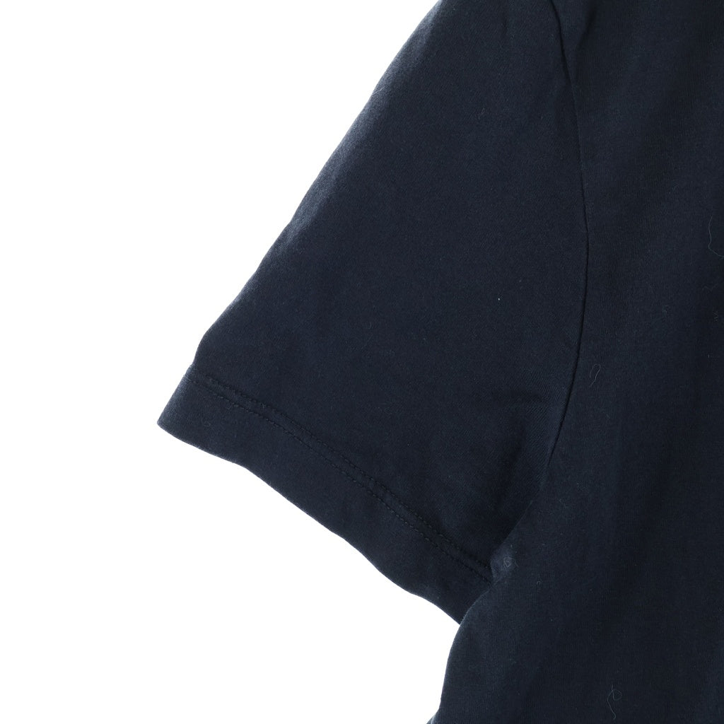 Max Mara(マックスマーラ) パパイヤ 半袖カットソー ポケット Tシャツ ブラック コットン レディース