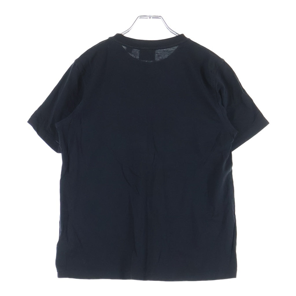 BURBERRY(バーバリー) ロゴプリント 半袖カットソー Tシャツ ブラック コットン レディース