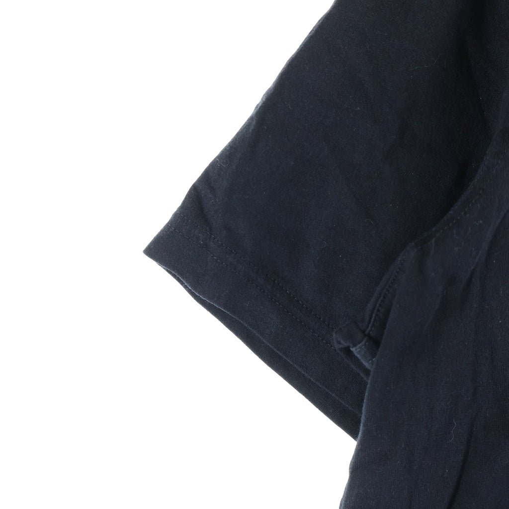 BURBERRY(バーバリー) ロゴプリント 半袖カットソー Tシャツ ブラック コットン レディース