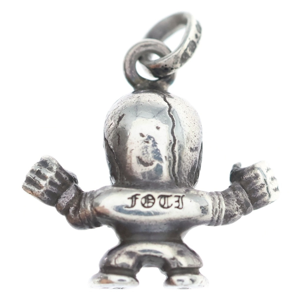 CHROME HEARTS(クロムハーツ) FOTI HARRIS TEETER CHARM 2PD フォティハリスティーター 2Pダイヤ チャーム ペンダントトップ シルバー
