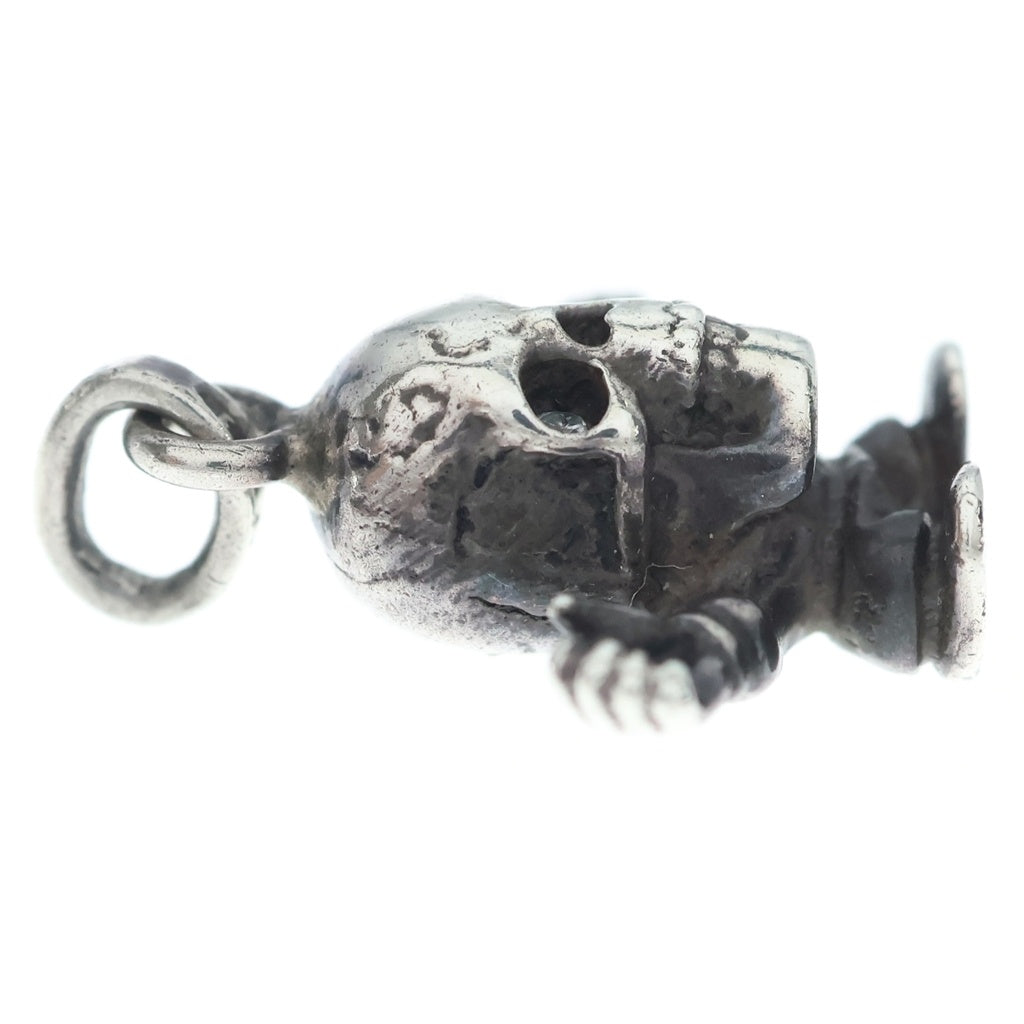 CHROME HEARTS(クロムハーツ) FOTI HARRIS TEETER CHARM 2PD フォティハリスティーター 2Pダイヤ チャーム ペンダントトップ シルバー