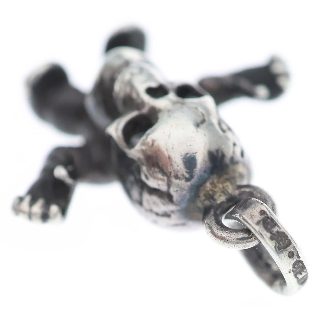 CHROME HEARTS(クロムハーツ) FOTI HARRIS TEETER CHARM 2PD フォティハリスティーター 2Pダイヤ チャーム ペンダントトップ シルバー