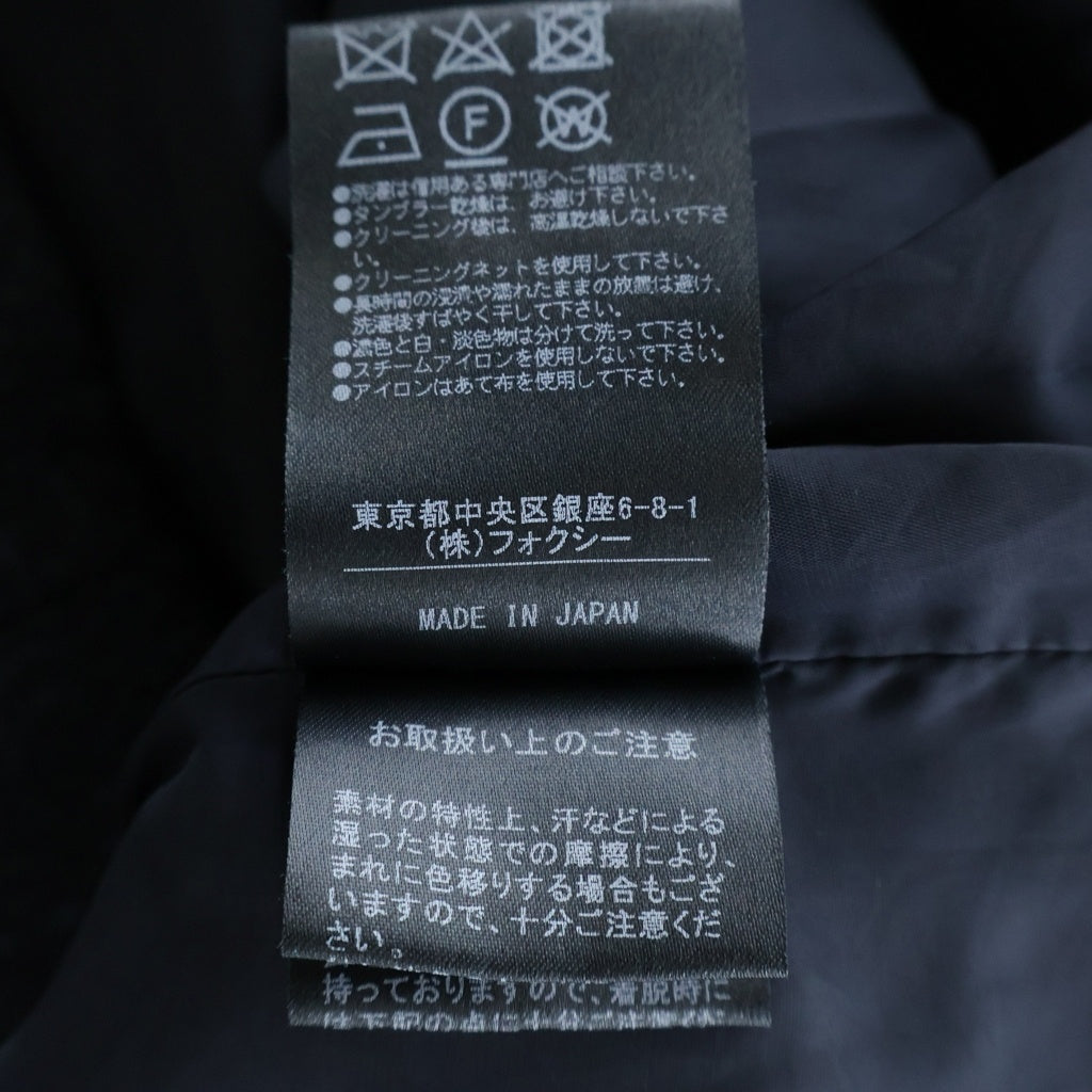 FOXEY(フォクシー) アメリ ノースリーブバックジップフレア ワンピース ネイビー ミッドナイト #38 43188-A000801KE レディース