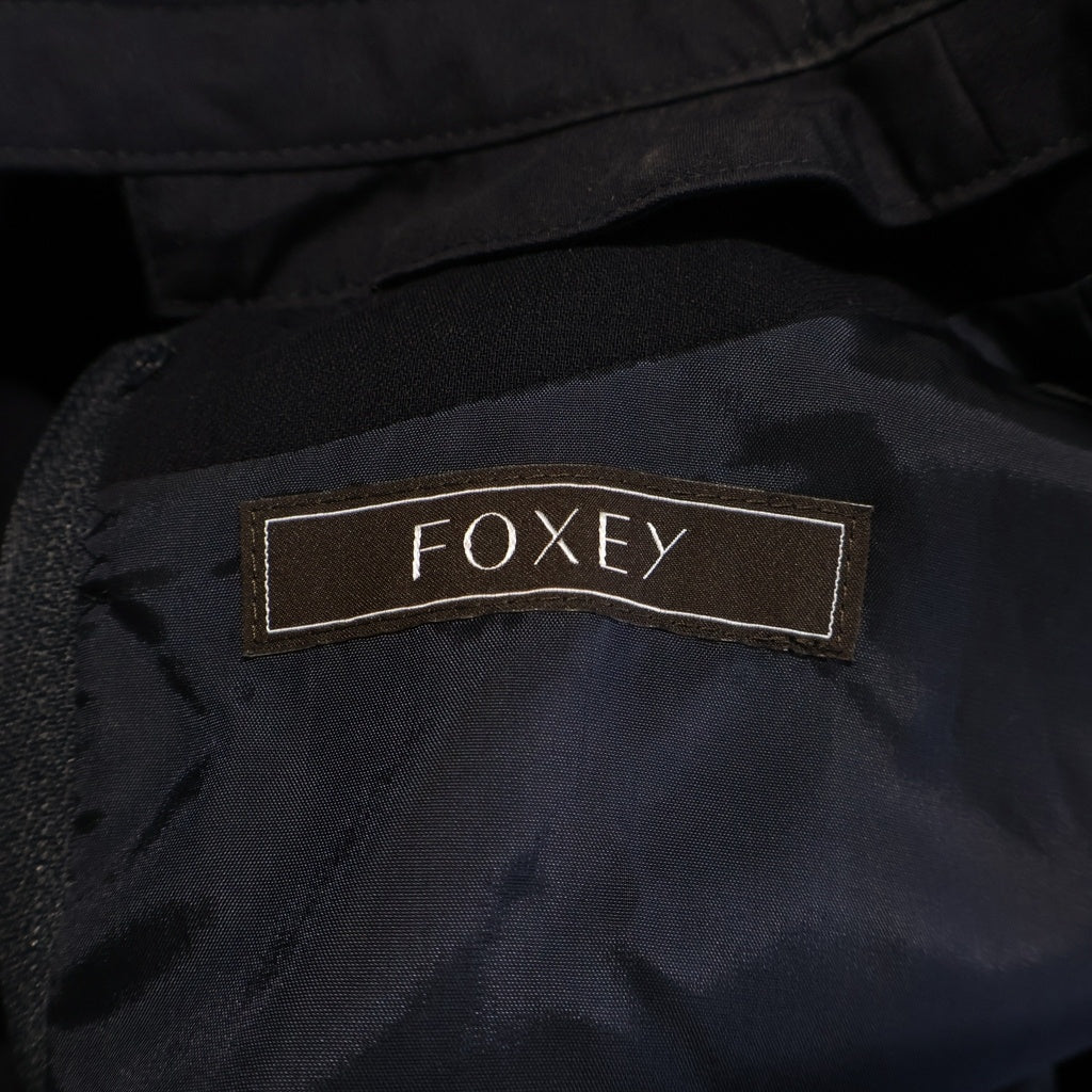 FOXEY(フォクシー) ワンピース ノースフェイス ドレス モダンギャルソン ネイビー 37904ーSOFN421P レディース