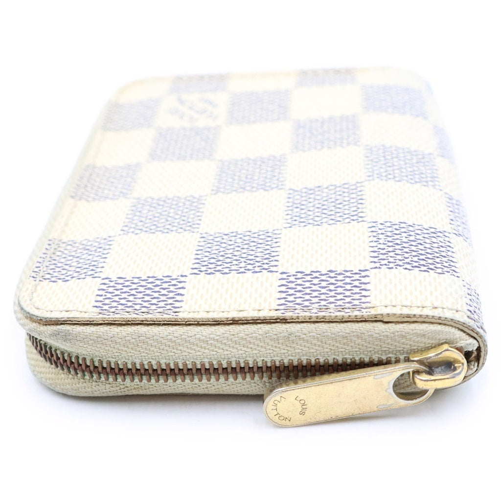 LOUIS VUITTON(ルイヴィトン) ダミエアズール ジッピー コインパース ラウンドファスナー コインケース アイボリー N63069 レディース