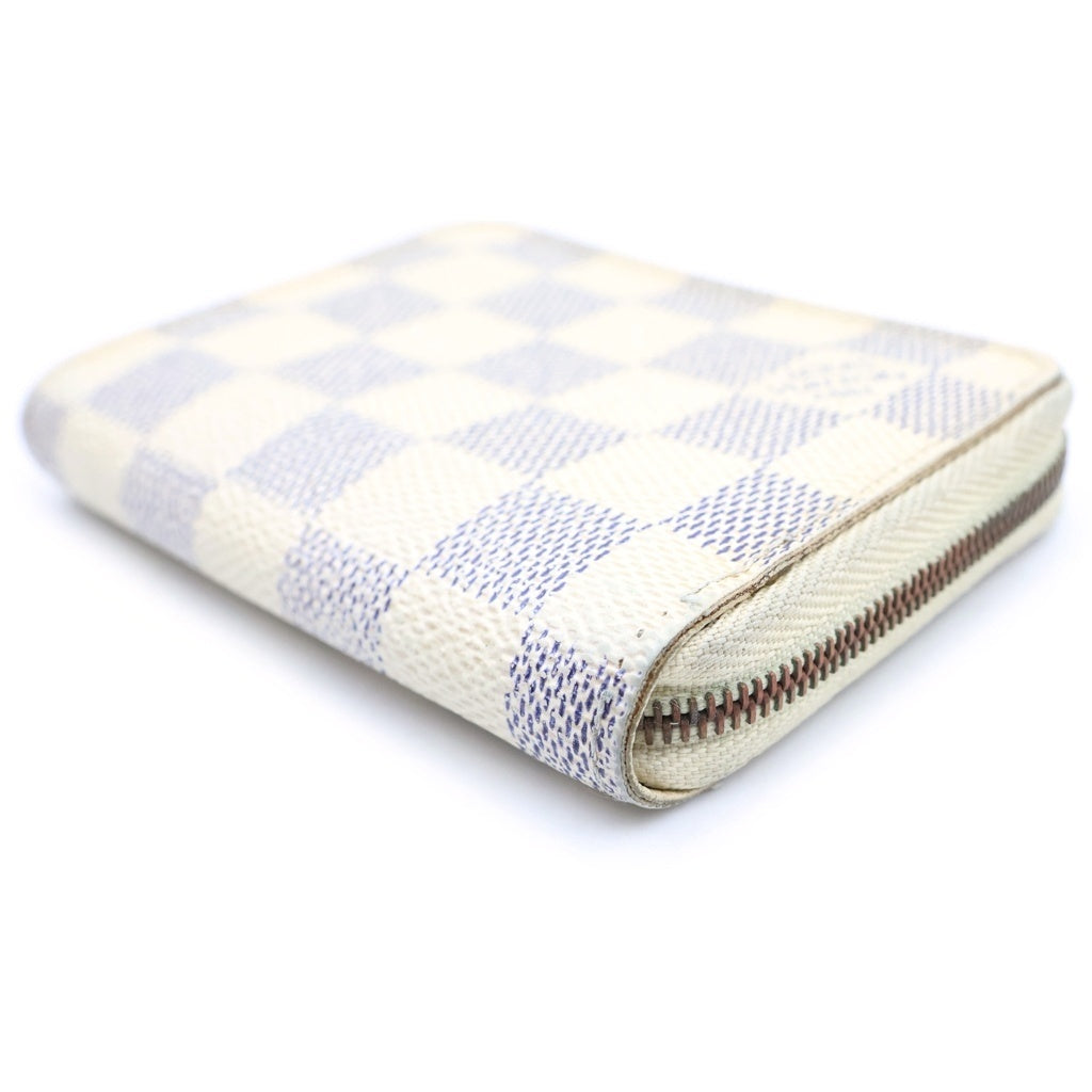 LOUIS VUITTON(ルイヴィトン) ダミエアズール ジッピー コインパース ラウンドファスナー コインケース アイボリー N63069 レディース