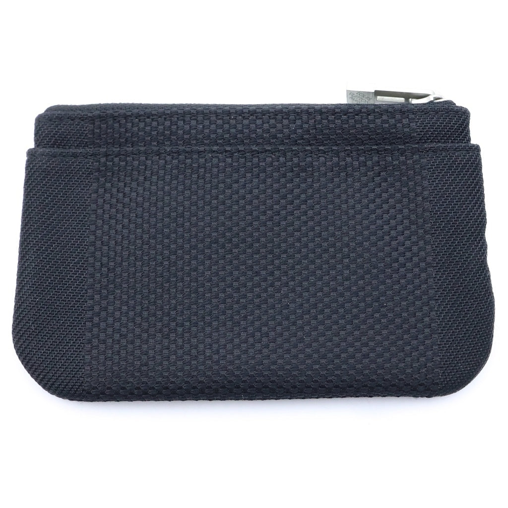 LOUIS VUITTON(ルイヴィトン) ダミエ ジェアン ポシェットクレ カルト クレディ コインケース ブラック シルバー金具 M93549