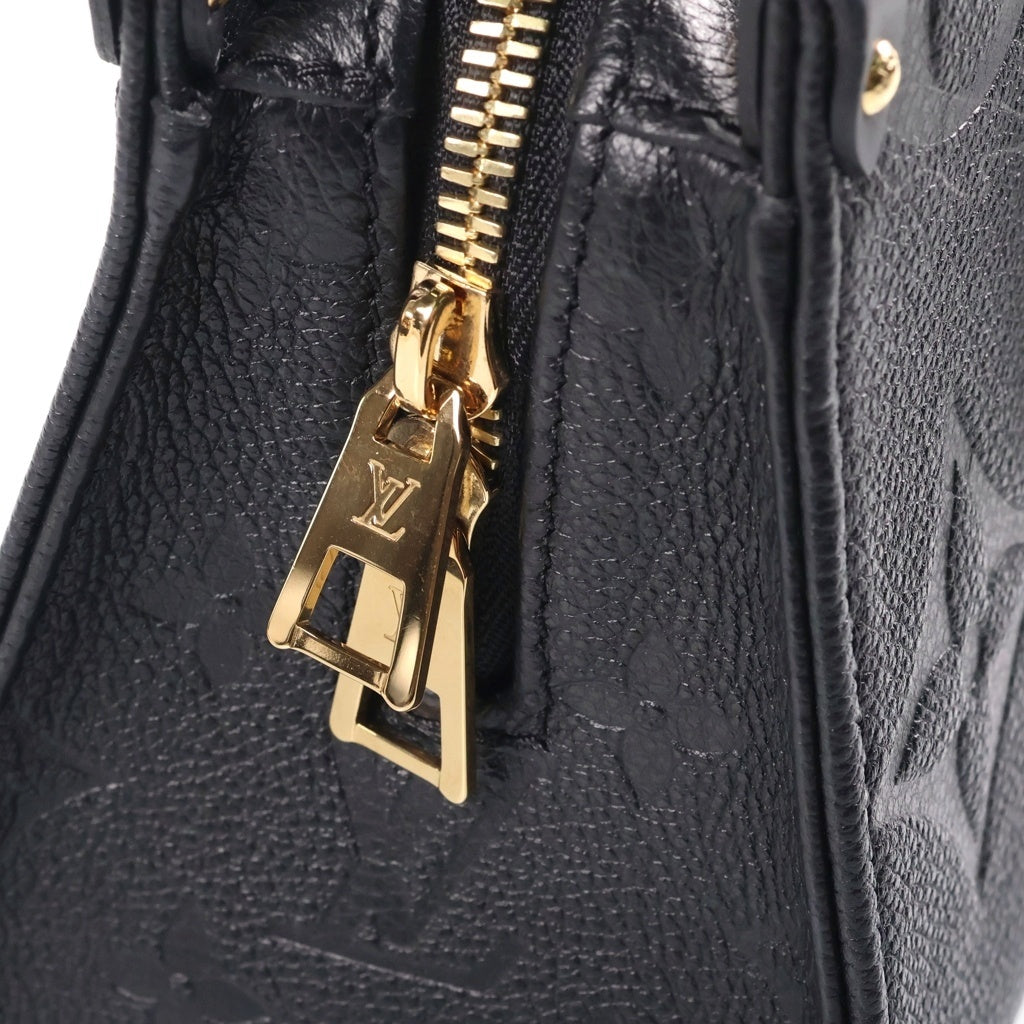 LOUIS VUITTON(ルイヴィトン) モノグラムアンプラント オンザゴーEW ハンドバッグ ブラック レザー RFID M23640 レディース