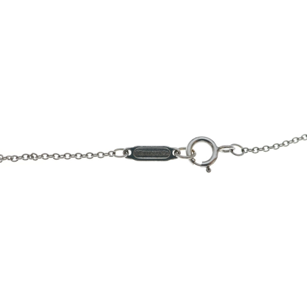 TIFFANY & Co.(ティファニー) ハートキー ダイヤ ネックレス ペンダント チェーン ホワイトゴールド 750WG レディース