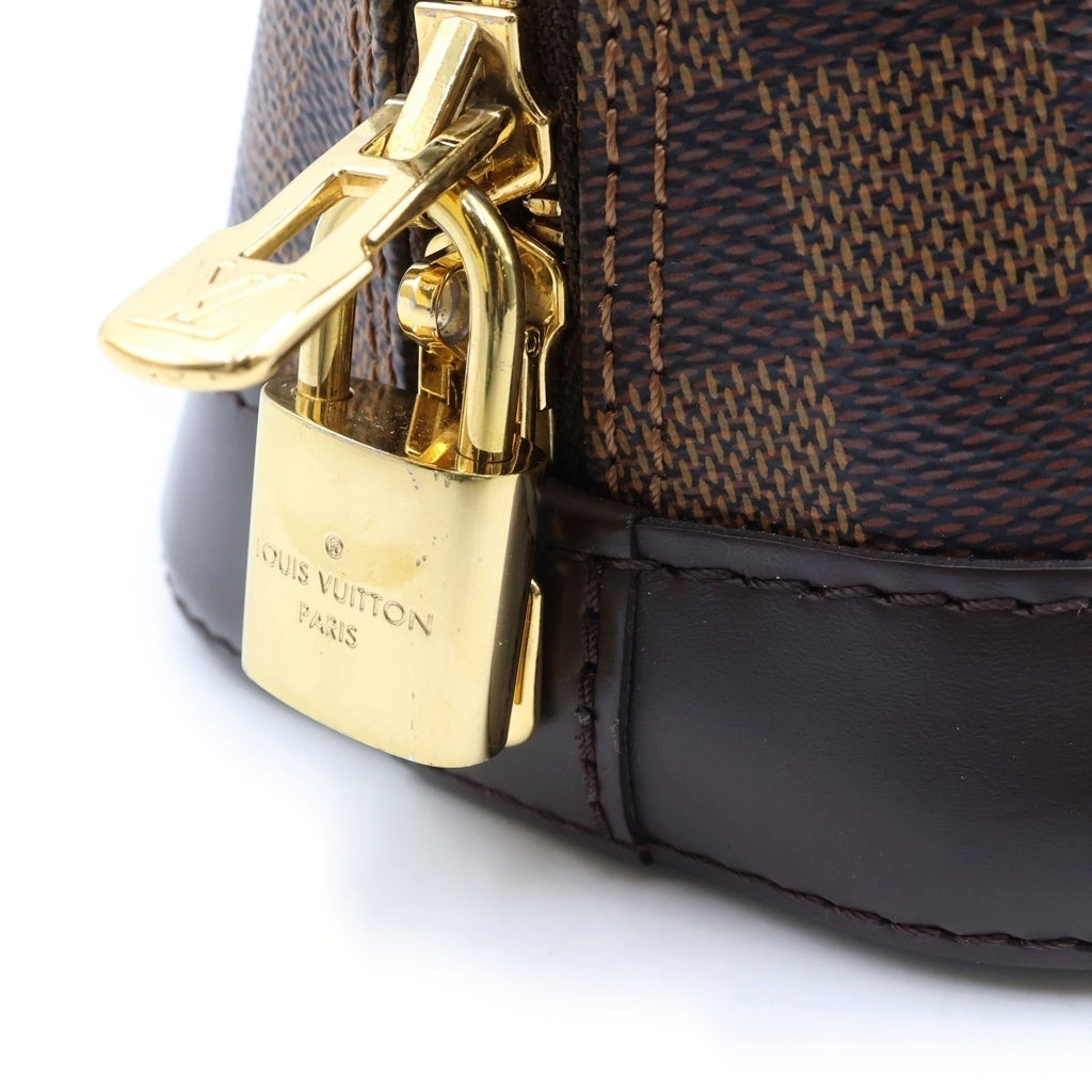 LOUIS VUITTON(ルイヴィトン) ダミエ アルマBB 2WAY ショルダーバッグ ハンドバッグ ブラウン PVCレザー N40606 RFID レディース