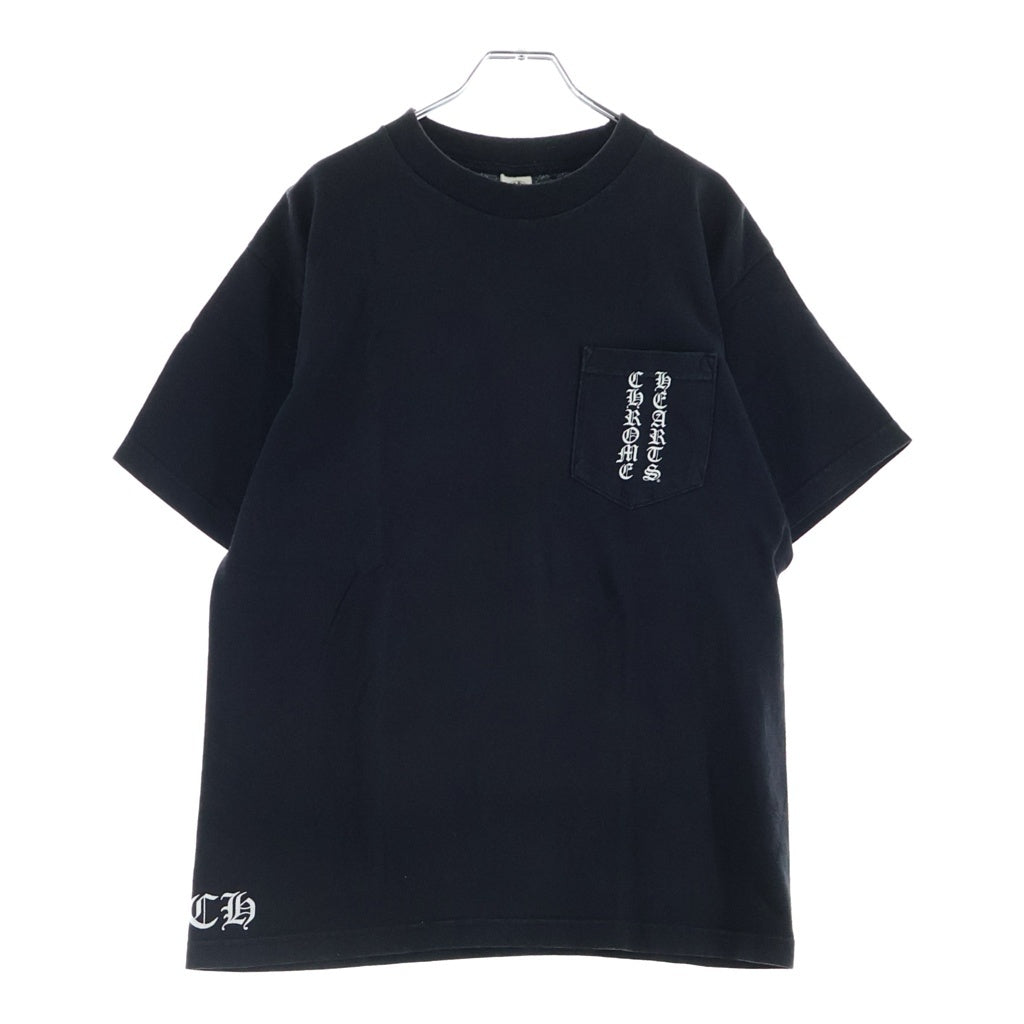 CHROME HEARTS(クロムハーツ) THREE CROSS S/S TEE スリークロス 半袖Tシャツ カットソー コットン ブラック