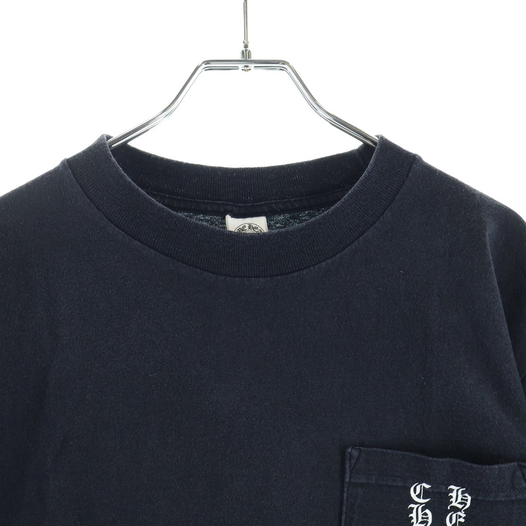 CHROME HEARTS(クロムハーツ) THREE CROSS S/S TEE スリークロス 半袖Tシャツ カットソー コットン ブラック