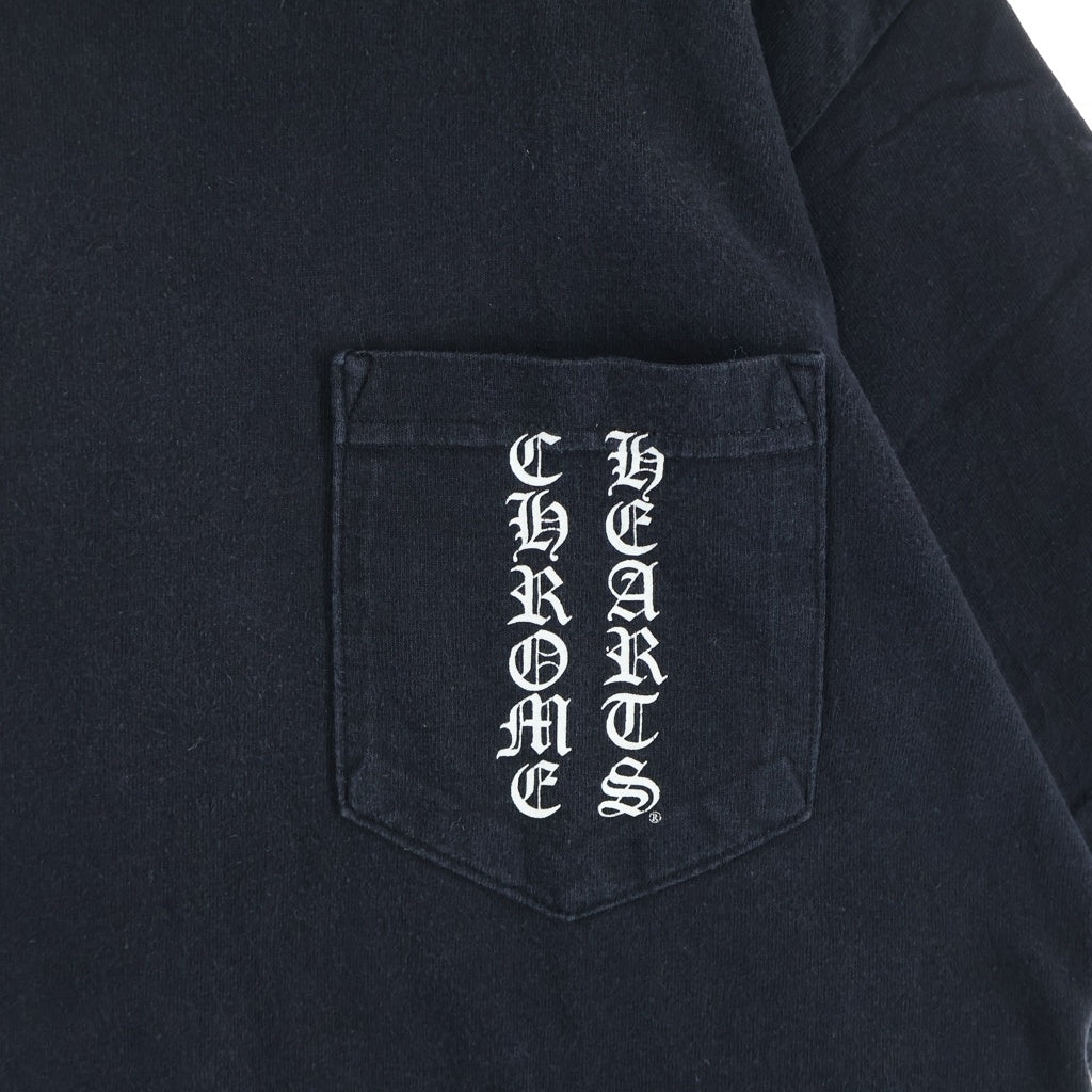 CHROME HEARTS(クロムハーツ) THREE CROSS S/S TEE スリークロス 半袖Tシャツ カットソー コットン ブラック