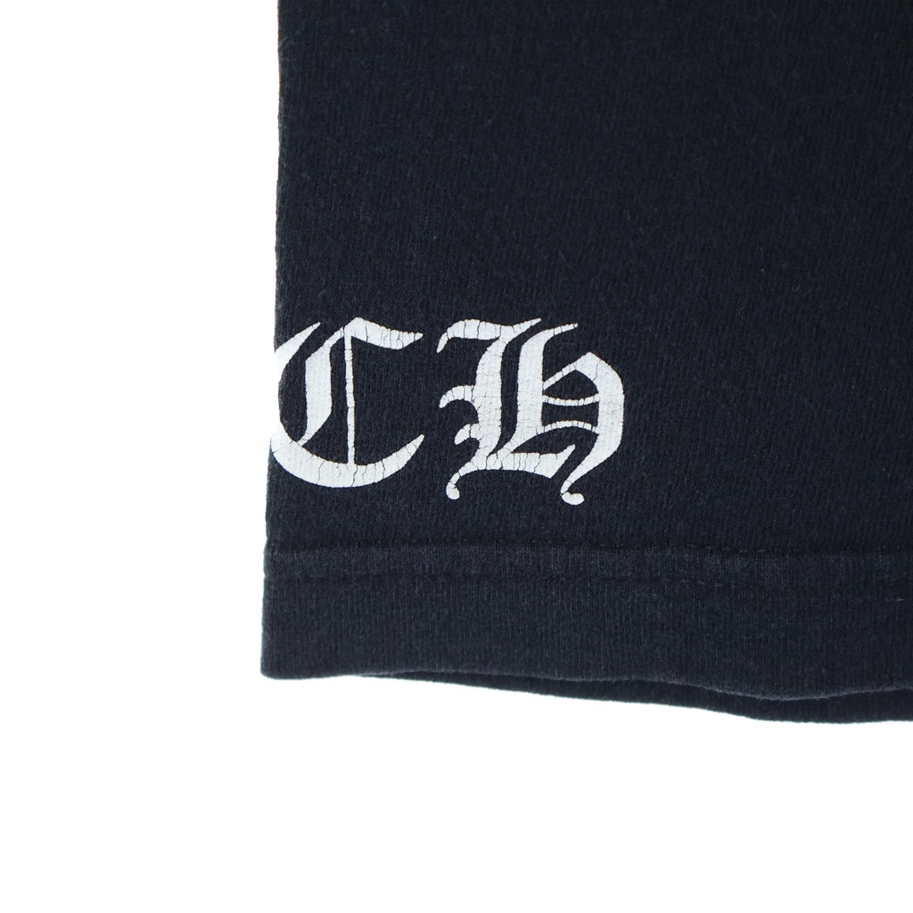 CHROME HEARTS(クロムハーツ) THREE CROSS S/S TEE スリークロス 半袖Tシャツ カットソー コットン ブラック
