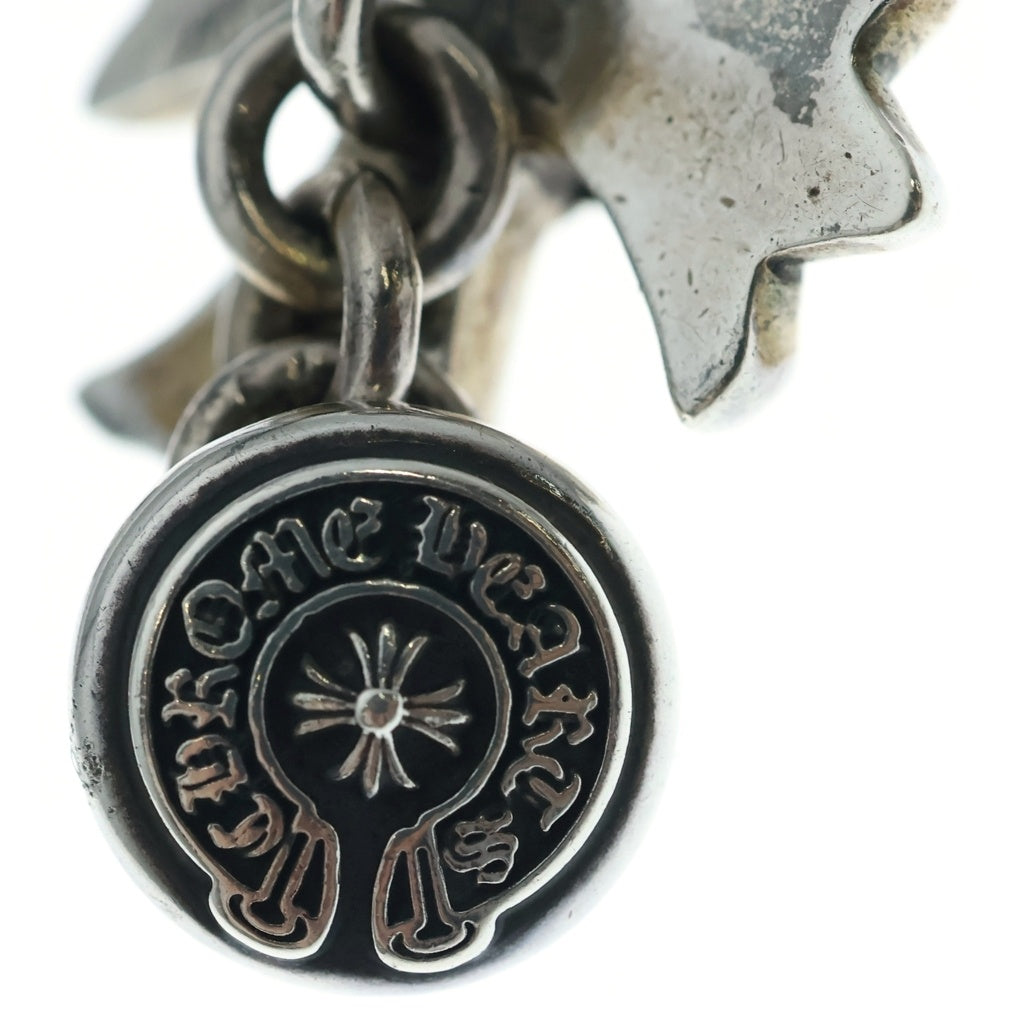 CHROME HEARTS(クロムハーツ) ダブルCHクロス カフスボタン カフリンクス シルバー