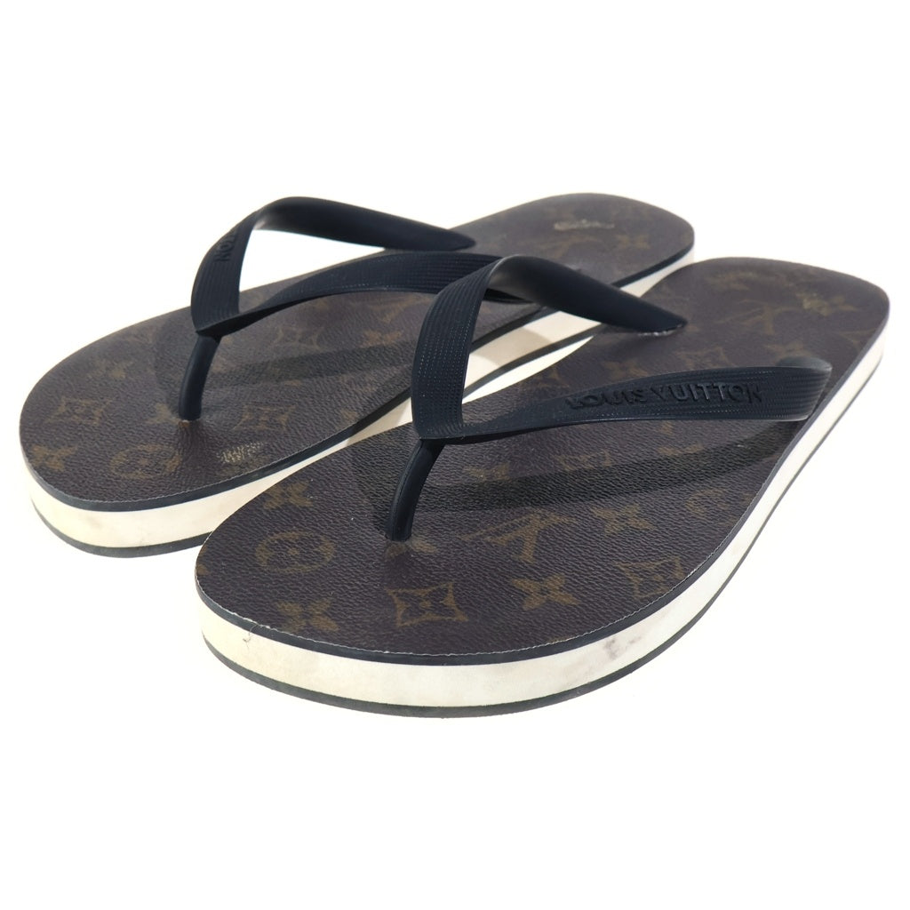 LOUIS VUITTON(ルイヴィトン) モリトールライン モノグラム ラバー ビーチ フラットサンダル ブラウン