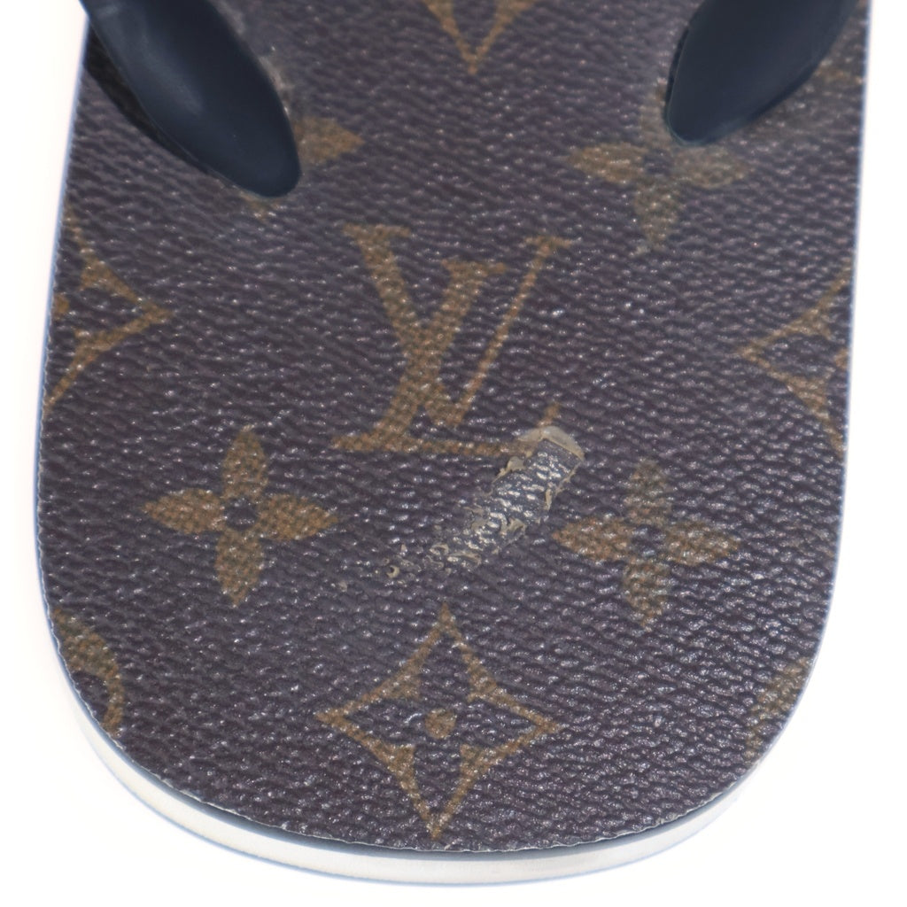 LOUIS VUITTON(ルイヴィトン) モリトールライン モノグラム ラバー ビーチ フラットサンダル ブラウン